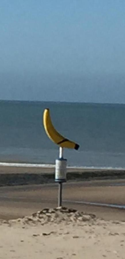 Beachstudio Westende With Sea View Middelkerke Bagian luar foto